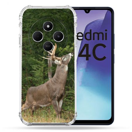 Coque Renforcée Pour Xiaomi Redmi 14C 4G Chasse Cerf