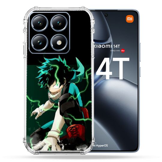 Coque Renforcée Pour Xiaomi 14T / 14T Pro Manga My Hero Academia Deku