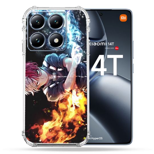 Coque Renforcée Pour Xiaomi 14T / 14T Pro Manga My Hero Academia Shoto