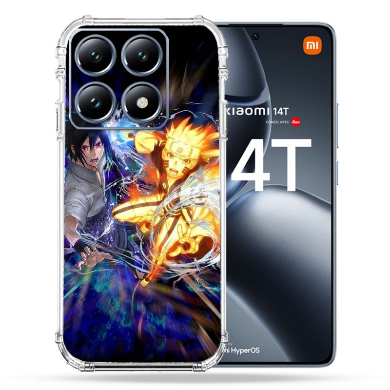 Coque Renforcée Pour Xiaomi 14T / 14T Pro Manga Naruto VS