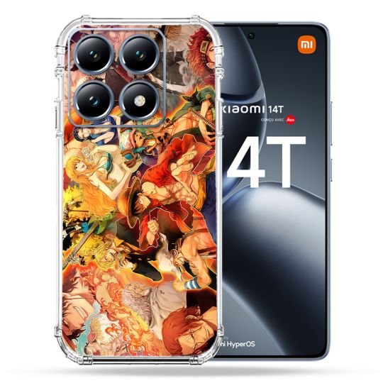 Coque Renforcée Pour Xiaomi 14T / 14T Pro Manga One Piece Nakama