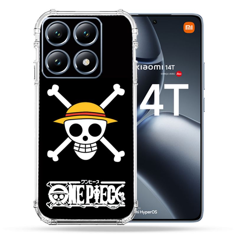 Coque Renforcée Pour Xiaomi 14T / 14T Pro Manga One Piece Tete de Mort