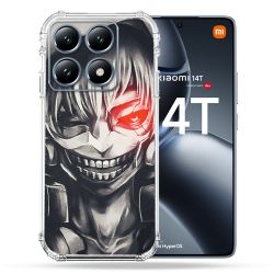 Coque Renforcée Pour Xiaomi 14T / 14T Pro Manga Tokyo Ghoul Kaneki Noir