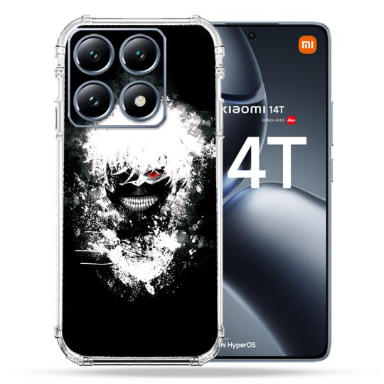 Coque Renforcée Pour Xiaomi 14T / 14T Pro Manga Tokyo Ghoul Kaneki Tag
