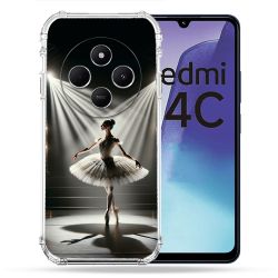 Coque Renforcée Pour Xiaomi Redmi 14C 4G Danseuse Lumière
