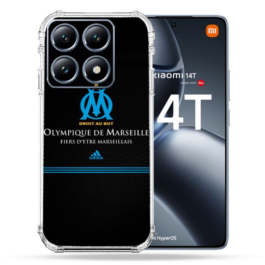 Coque Renforcée Pour Xiaomi 14T / 14T Pro Olympique Marseille OM Fier etre Marseillais