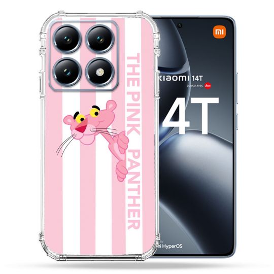 Coque Renforcée Pour Xiaomi 14T / 14T Pro Panthere Rose