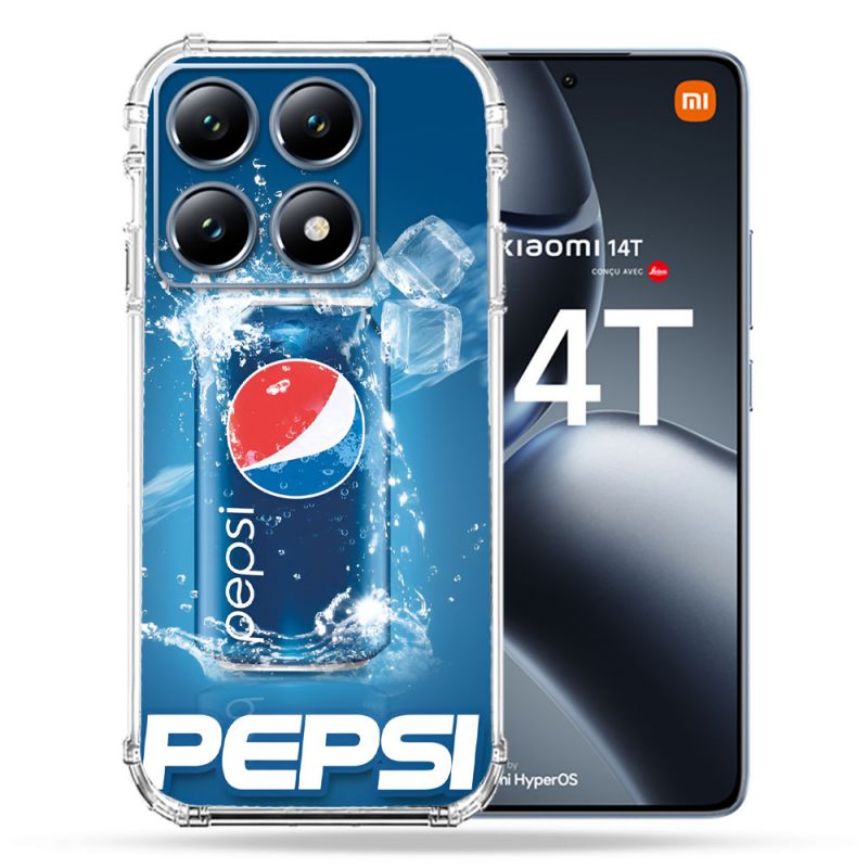 Coque Renforcée Pour Xiaomi 14T / 14T Pro Pepsi