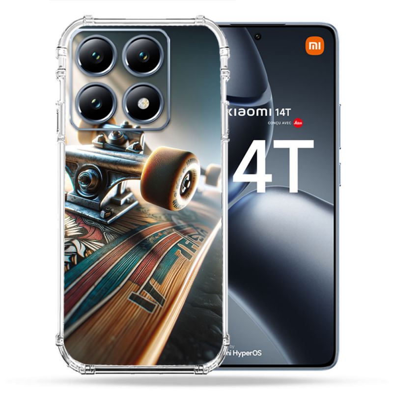 Coque Renforcée Pour Xiaomi 14T / 14T Pro Planche Skate