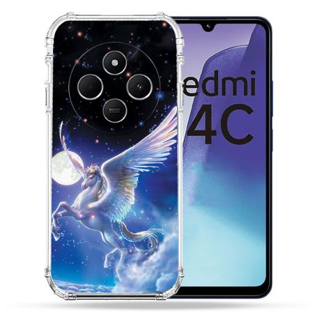 Coque Renforcée Pour Xiaomi Redmi 14C 4G Fantastique Licorne Céleste