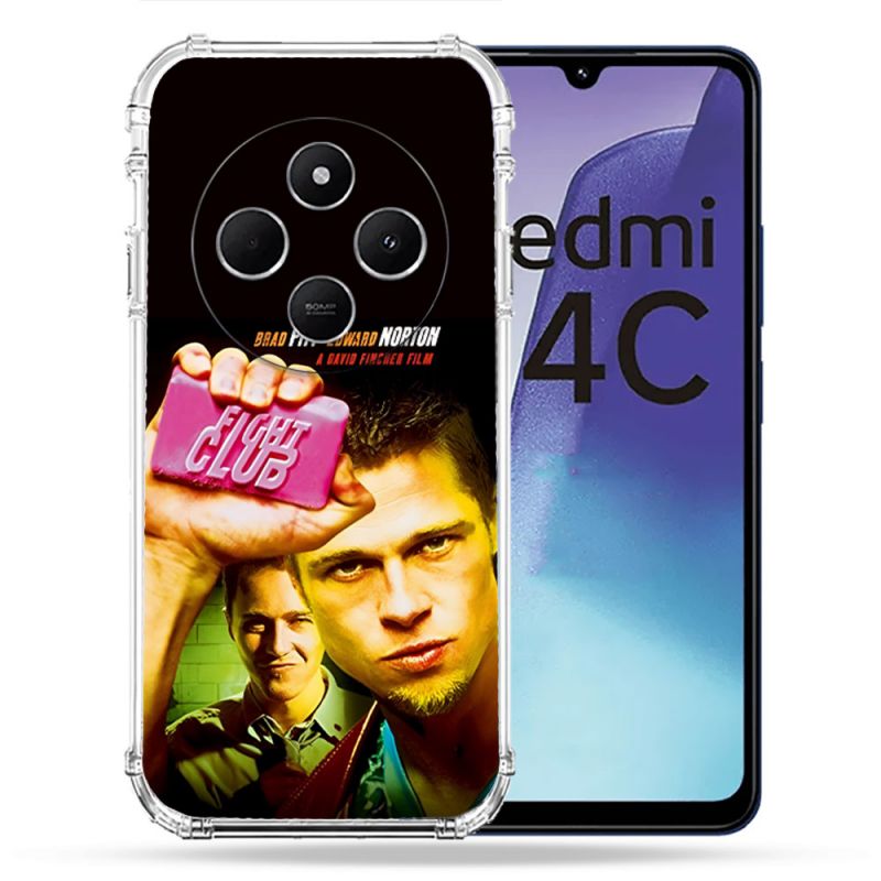 Coque Renforcée Pour Xiaomi Redmi 14C 4G Fight Club Affiche