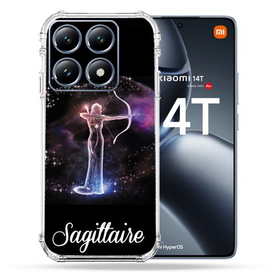 Coque Renforcée Pour Xiaomi 14T / 14T Pro Signe Zodiaque 2 Sagittaire