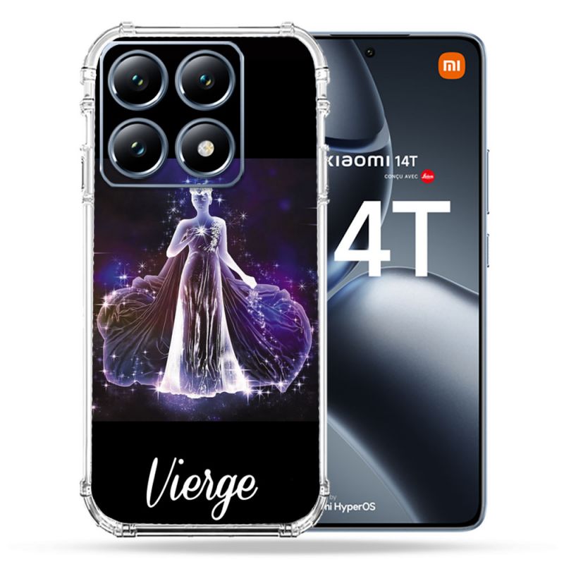 Coque Renforcée Pour Xiaomi 14T / 14T Pro Signe Zodiaque 2 Vierge