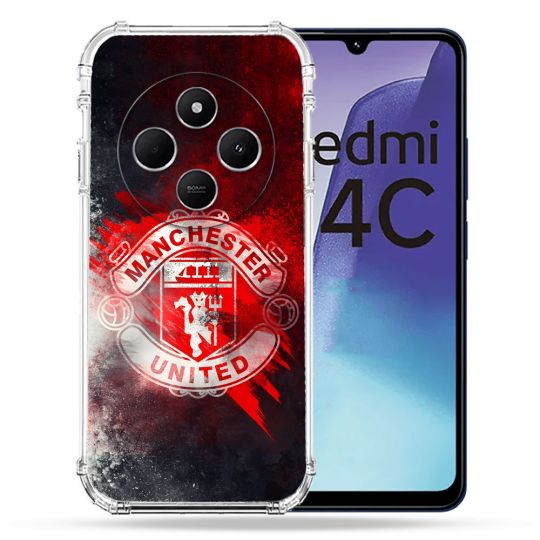 Coque Renforcée Pour Xiaomi Redmi 14C 4G Foot Manchester United