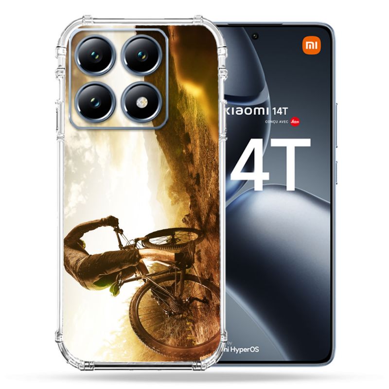 Coque Renforcée Pour Xiaomi 14T / 14T Pro Sport VTT Soleil