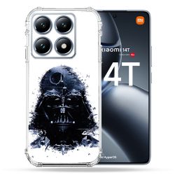 Coque Renforcée Pour Xiaomi 14T / 14T Pro Star Wars - Dark Vador Blanc