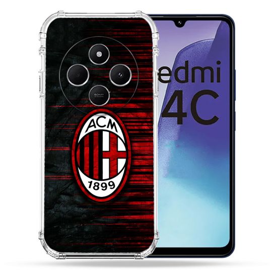 Coque Renforcée Pour Xiaomi Redmi 14C 4G Foot Milan AC