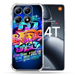 Coque Renforcée Pour Xiaomi 14T / 14T Pro Street Art Rap