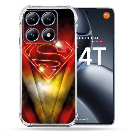 Coque Renforcée Pour Xiaomi 14T / 14T Pro Superman Logo