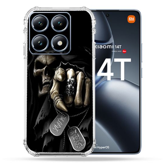 Coque Renforcée Pour Xiaomi 14T / 14T Pro Tete de Mort Your Next