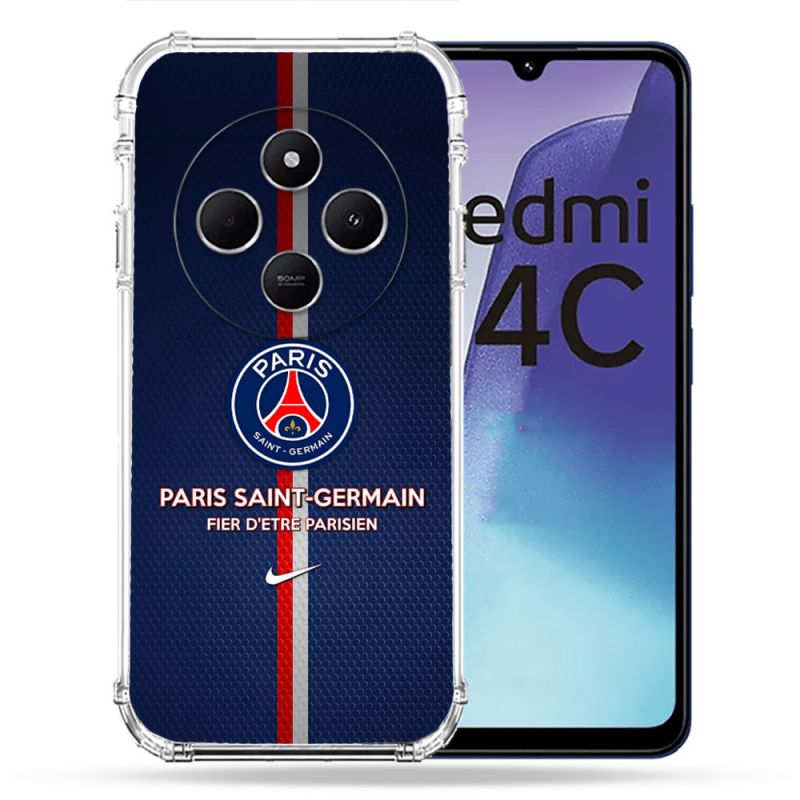 Coque Renforcée Pour Xiaomi Redmi 14C 4G Foot PSG Fier
