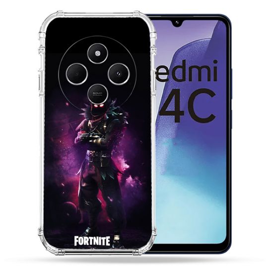 Coque Renforcée Pour Xiaomi Redmi 14C 4G Fortnite Raven