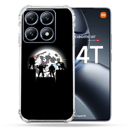 Coque Renforcée Pour Xiaomi 14T / 14T Pro Tortue Ninja Ombre