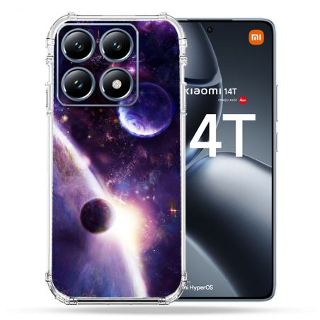 Coque Renforcée Pour Xiaomi 14T / 14T Pro Univers Planete Stellaire