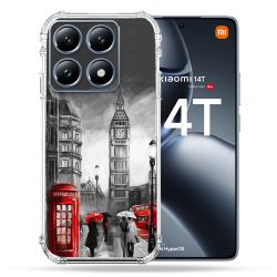 Coque Renforcée Pour Xiaomi 14T / 14T Pro Voyage Angleterre Londres Vintage