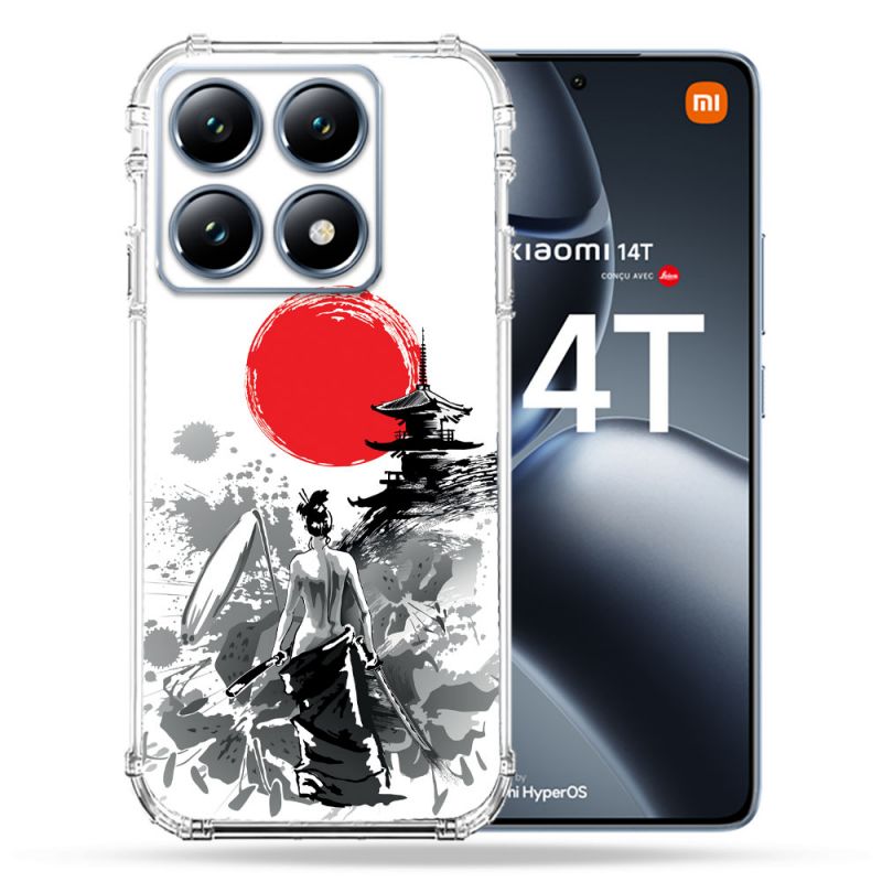 Coque Renforcée Pour Xiaomi 14T / 14T Pro Voyage Japon Femme