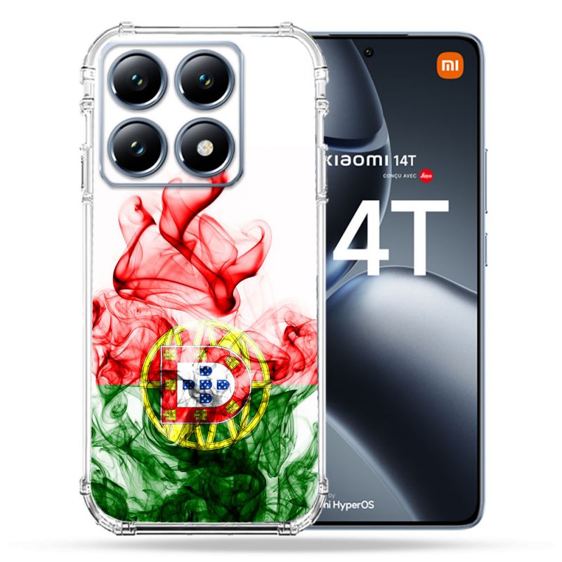Coque Renforcée Pour Xiaomi 14T / 14T Pro Voyage Portugal Flamme