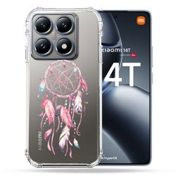 Coque Transparente Pour Xiaomi 14T / 14T Pro Attrape Reve Rose