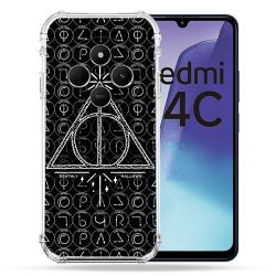 Coque Renforcée Pour Xiaomi Redmi 14C 4G Harry Potter Hollows Triangle Noir