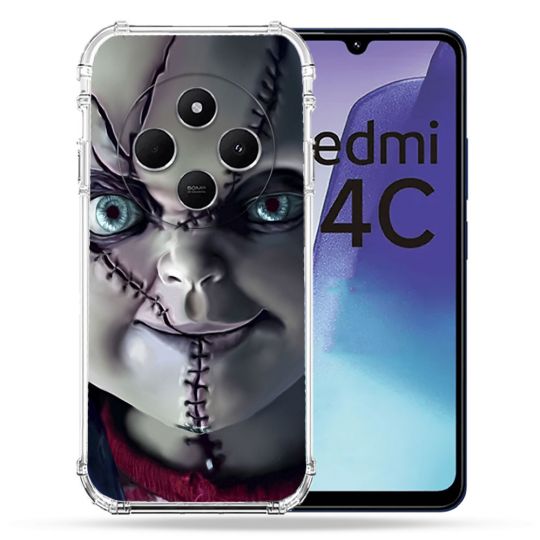 Coque Renforcée Pour Xiaomi Redmi 14C 4G Horreur Chucky Cicatrice