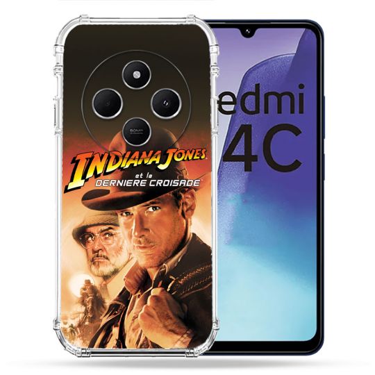 Coque Renforcée Pour Xiaomi Redmi 14C 4G Indiana Jones Affiche