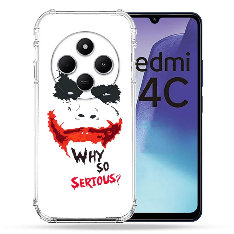 Coque Renforcée Pour Xiaomi Redmi 14C 4G Joker Blanc