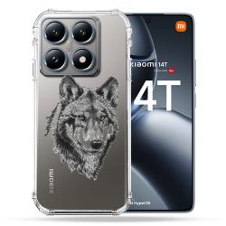 Coque Transparente Pour Xiaomi 14T / 14T Pro Loup