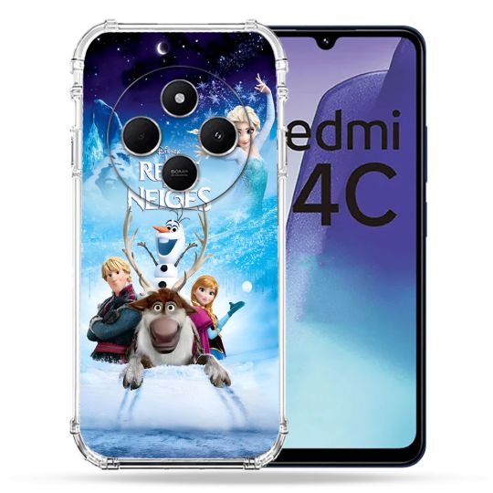 Coque Renforcée Pour Xiaomi Redmi 14C 4G La Reine Des Neiges