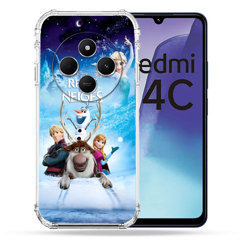 Coque Renforcée Pour Xiaomi Redmi 14C 4G La Reine Des Neiges