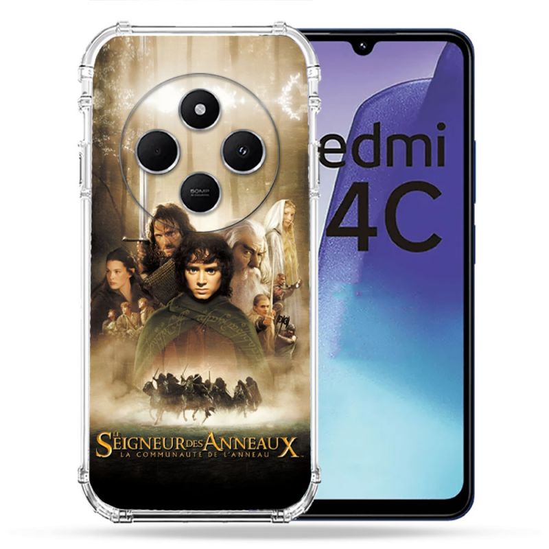Coque Renforcée Pour Xiaomi Redmi 14C 4G Le seigneur Des Anneaux Affiche