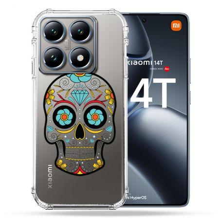 Coque Transparente Pour Xiaomi 14T / 14T Pro Tete Mort Color