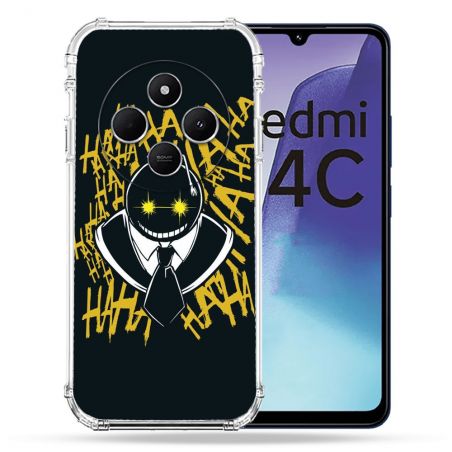 Coque Renforcée Pour Xiaomi Redmi 14C 4G Manga Assassination Classroom Kuro Noir