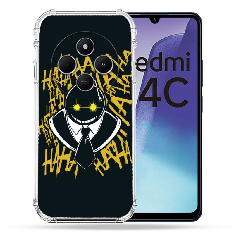 Coque Renforcée Pour Xiaomi Redmi 14C 4G Manga Assassination Classroom Kuro Noir