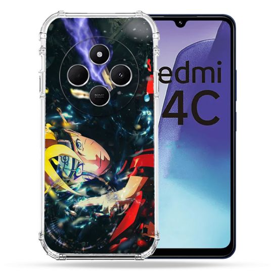 Coque Renforcée Pour Xiaomi Redmi 14C 4G Manga Boruto Eclair
