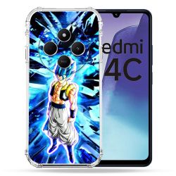 Coque Renforcée Pour Xiaomi Redmi 14C 4G Manga Dragon Ball Gogeta Lumiere
