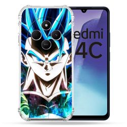 Coque Renforcée Pour Xiaomi Redmi 14C 4G Manga Dragon Ball Gogeta Visage