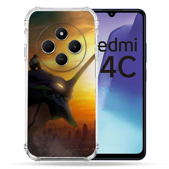 Coque Renforcée Pour Xiaomi Redmi 14C 4G Manga Evangelion