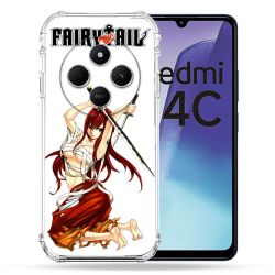 Coque Renforcée Pour Xiaomi Redmi 14C 4G Manga Fairy Tail Erza