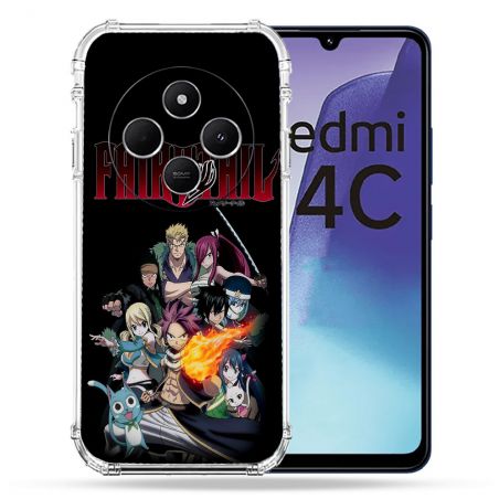 Coque Renforcée Pour Xiaomi Redmi 14C 4G Manga Fairy Tail Logo Team