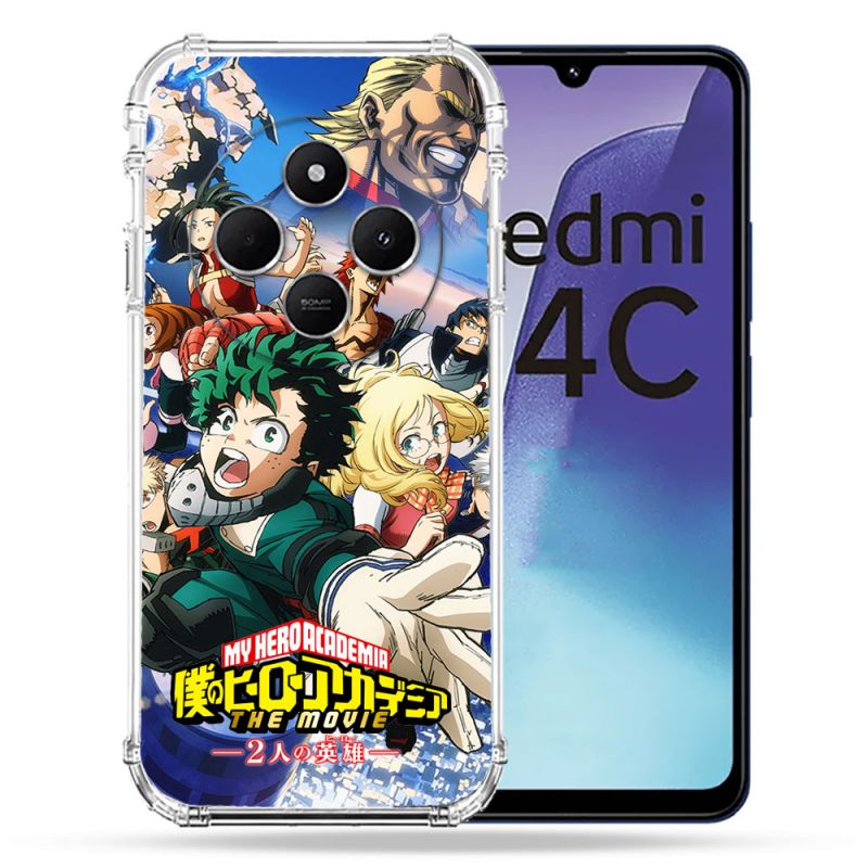 Coque Renforcée Pour Xiaomi Redmi 14C 4G Manga My Hero Academia Affiche